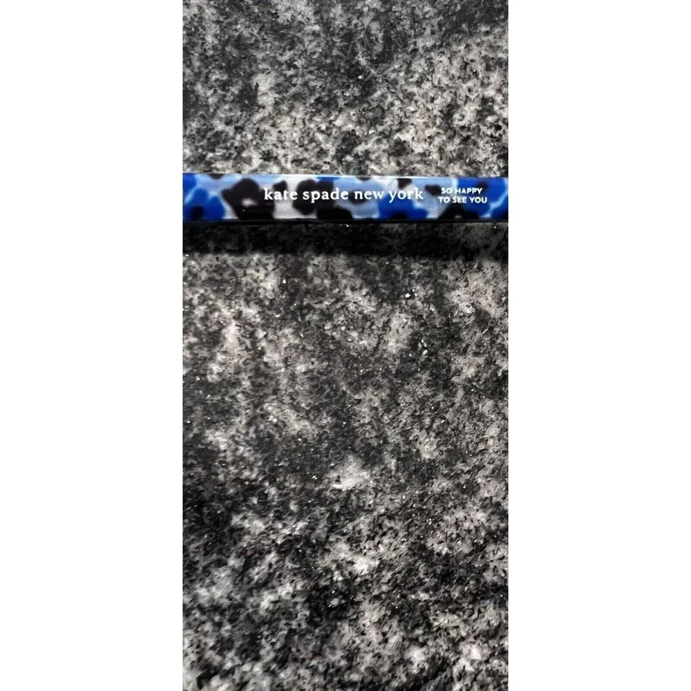 Kate Spade frames black blue tortoise floral So Happy to See You XP8 140